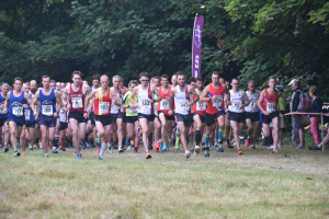 Runners set off on the Elmore 7 Run